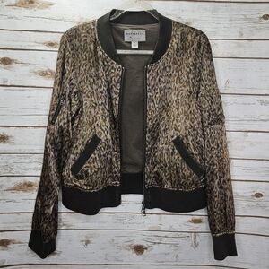 Marrakech Zippered Bomber Jacket Size Small